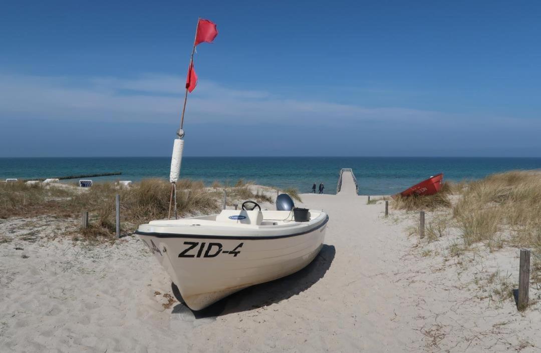 Wohnung 9 Meer-Ruhe Im Haus Stranddistel Komfortable Ferienwohnung Im 1 Og Fuer 4 Personen In Zingst Eksteriør bilde
